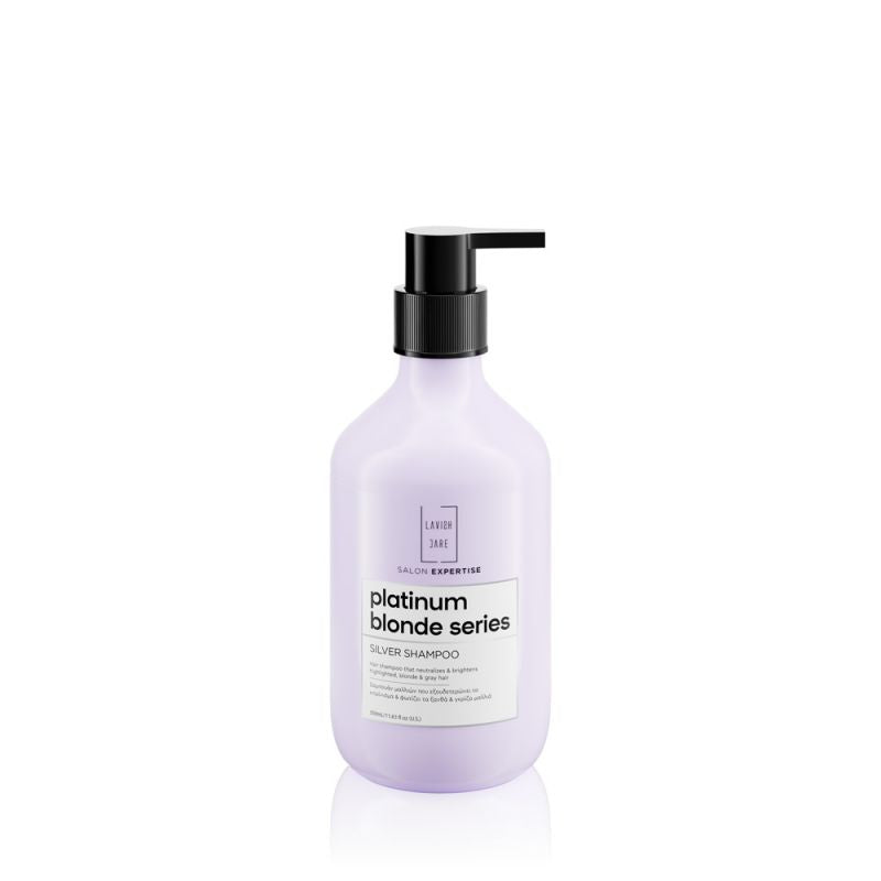 Platinum Blonde Series – Silver Shampoo – Μωβ Σαμπουάν Κατά του Κιτρινίσματος για Ξανθά & Γκρι Μαλλιά