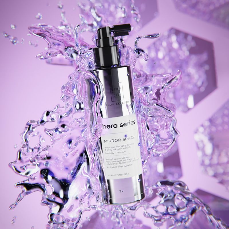 Hero Series – Mirror Spray – Spray Λάμψης για Γυαλιστερό Φινίρισμα Μαλλιών