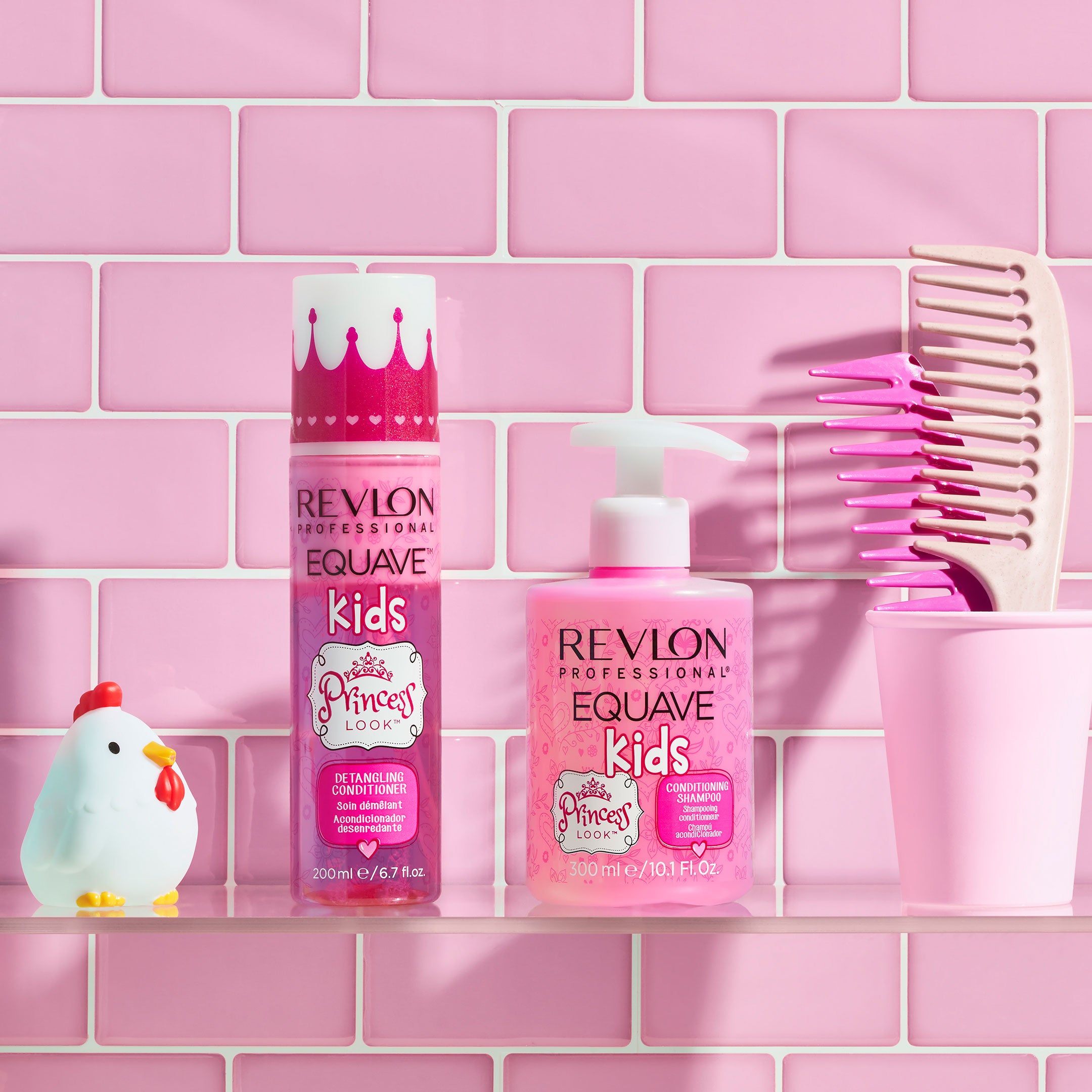 REVLON PROFESSIONAL Equave Kids™ Princess Look™ Conditioning Shampoo – Παιδικό Σαμπουάν με Μαλακτική Δράση & Πριγκιπικό Άρωμα