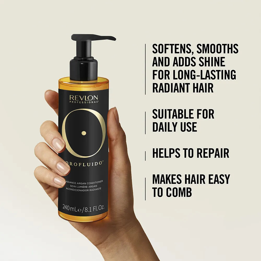 OROFLUIDO™ Radiance Argan Conditioner – Μαλακτική Κρέμα Λάμψης με Έλαιο Αργκάν