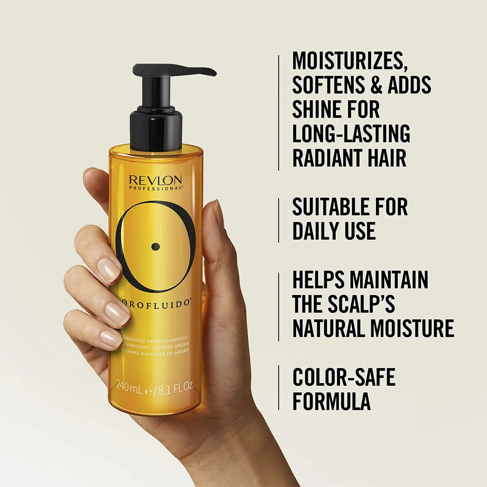 OROFLUIDO™ Radiance Argan Shampoo – Σαμπουάν Λάμψης με Έλαιο Αργκάν