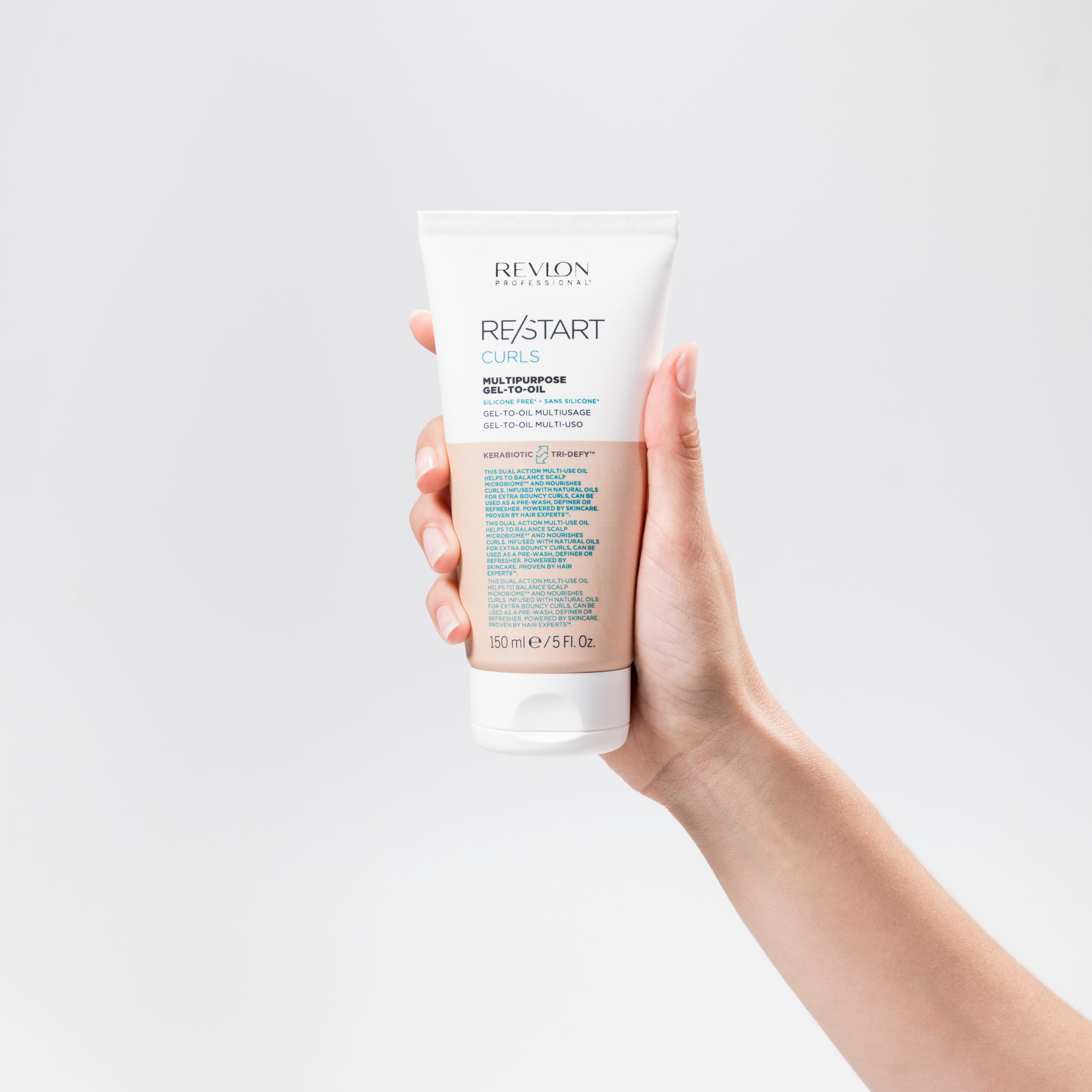 RE/START™ Curls Multipurpose Gel-To-Oil – Πολυχρηστικό Gel που Μετατρέπεται σε Έλαιο για Μπούκλες
