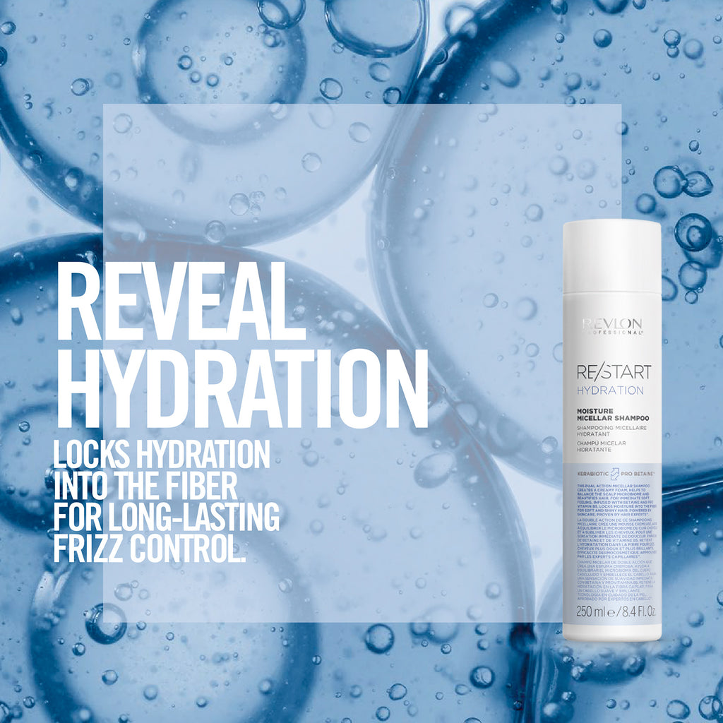 RE/START™ Hydration Moisture Micellar Shampoo – Ενυδατικό Micellar Σαμπουάν για Ξηρά Μαλλιά